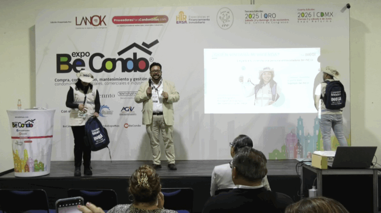 Encuesta Intercensal 2025 en BeCondo Expo