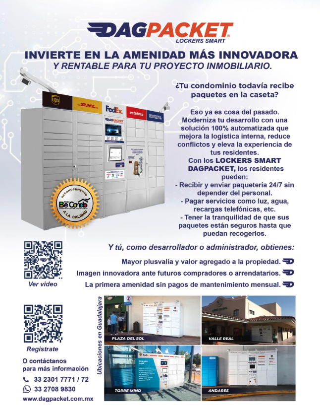 Dagpacket: Solucionar el enorme problema de paquetes y repartidores en condominios.