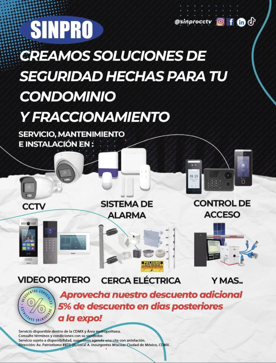 SinPro en Be Condo Expo: seguridad inteligente, soluciones reales